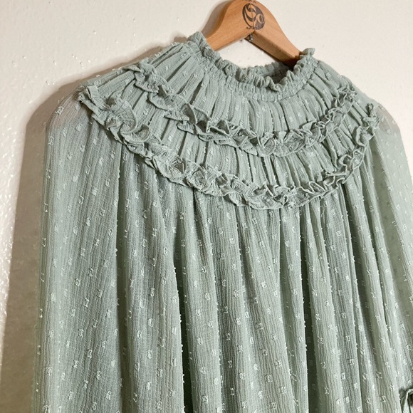 Zara mint nightgown dress - Picture 4 of 6